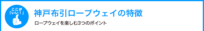 神戸布引ロープウェイの特徴