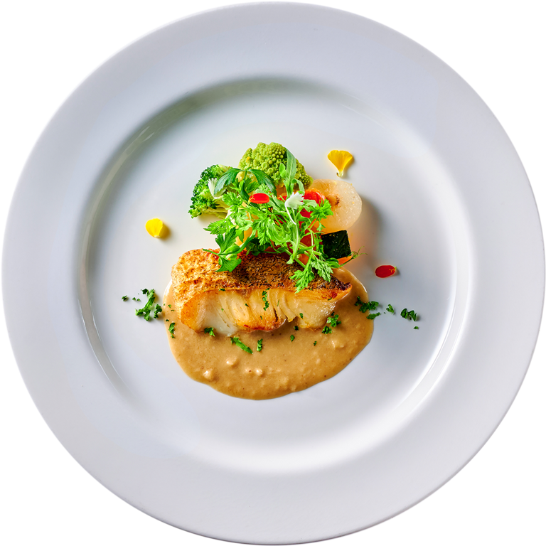 真鱈のソテーと冬野菜 “バーニャカウダソース”