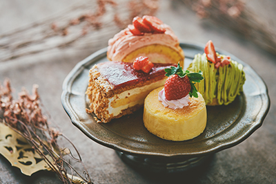 苺を使ったケーキ各種イメージ