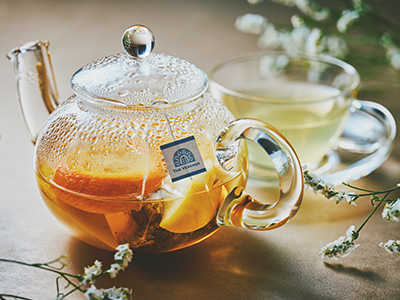 果実のブレンドハーブティー（グレープフルーツ、オレンジ）イメージ